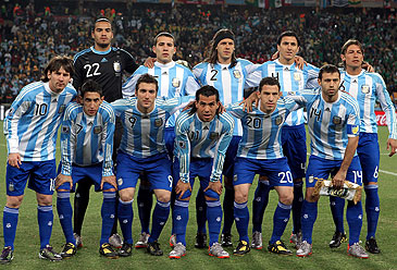 Plantel Selección Argentina