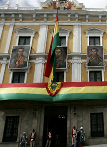 Palacio de Gobierno de La Paz, de Bolivia