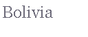Bolivia